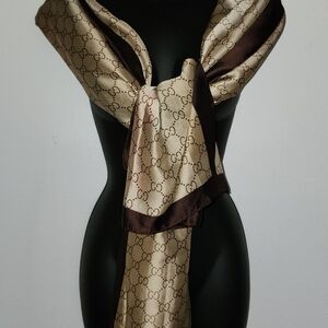 Gucci silk scarf